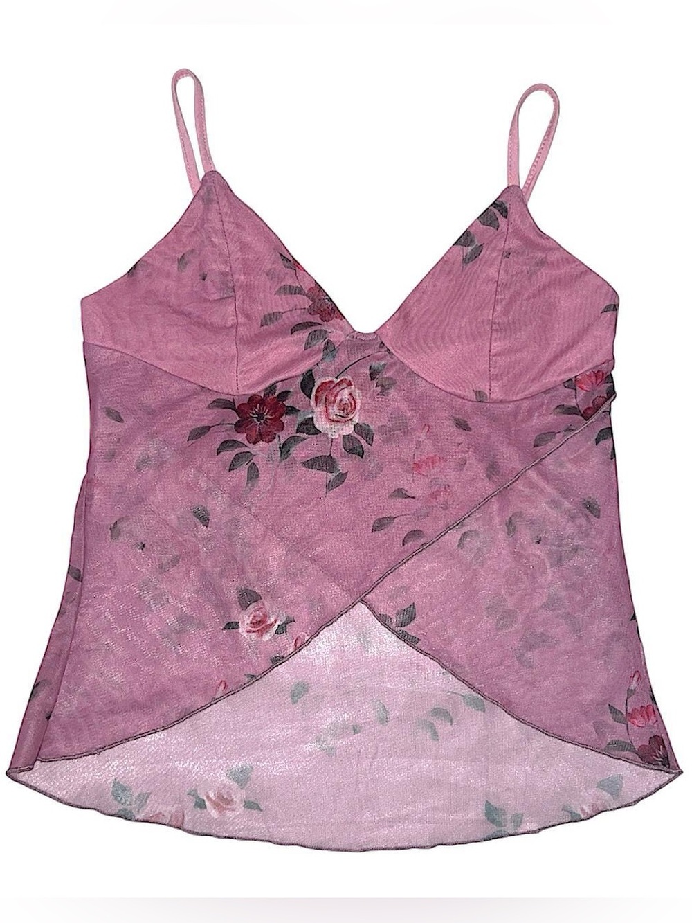Cider Pink floral cami top.
